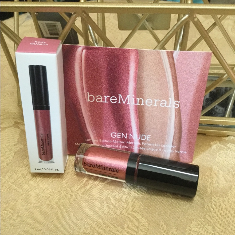 BNIB Bare minerals lip lacquer mini